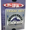 Coupon 🧨 MLB 2005 Topps Total ⚾ Baseball Cards Colorado Rockies Team Set 🎁