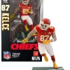 Flash Sale ⭐ NFL Kansas City Chiefs Football Series 2 Travis Kelce Action Figure [White Pants, Regular Version] 😉