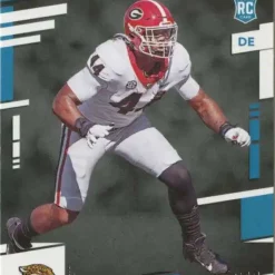 Hot Sale 😀 NFL Jacksonville Jaguars 2022 Panini Prestige Football Travon Walker Trading Card #337 [Rookie Card] 😍
