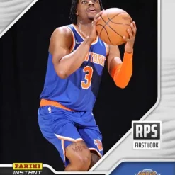 Best Sale ⭐ NBA New York Knicks 2022-23 Instant RPS First Look 🏀 Basketball Trevor Keels Trading Card RPS-34 [Rookie Card] 🤩
