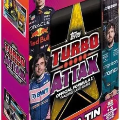 Best Pirce 👍 Formula 1 Turbo Attax 2022 Racing YELLOW STAR Trading Card Mega Tin [Hall of Fame] 🤩
