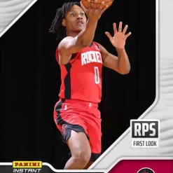 Best Pirce ⭐ NBA Houston Rockets 2022-23 Instant RPS First Look 🏀 Basketball TyTy Washington Jr. Trading Card RPS-26 [Rookie Card] 🎁