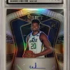 Flash Sale ⌛ NBA 2020-21 Panini Select Udoka Azubuike 133/249 Trading Card RS-AZU [Rookie Signatures] [CSG 9.5] 🤩