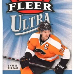 Best deal 👏 NHL Upper Deck 2014-15 Fleer Ultra Hockey Trading Card Pack [5 Cards] 💯