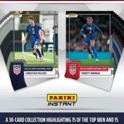 Cheap ⌛ Panini 2022 US Soccer Trading Card Set [30 Cards (5 USMNT & 15 USWNT)] (Pre-Order ships January) 😉