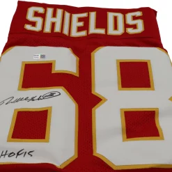 Coupon ❤️ NFL Hidden Treasures: Game Day Greats Will Shields Autographed Jersey 👍