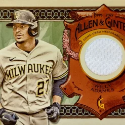 New ⌛ MLB Topps 2022 Allen & Ginter ⚾ Baseball Willy Adames Trading Card AGRA-WA [Game-Used Memorabilia] 😍