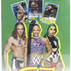 Wholesale 💯 WWE Wrestling Topps 2021 Heritage WWE Trading Card HOBBY Box [24 Packs] ✨