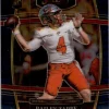 Cheapest 🎁 NFL 2022 Panini Select Draft Picks Bailey Zappe Blue Concourse Trading Card #10 [Rookie] 😉
